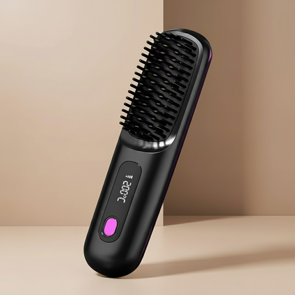 Brosse Chauffante Sans Fil