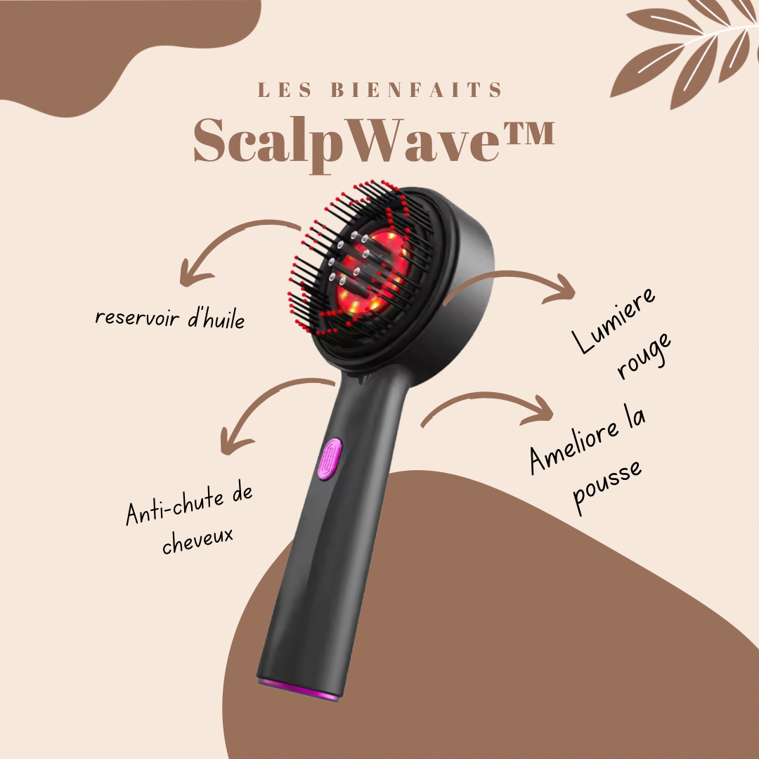 ScalpWave™ | Masseur de cuir chevelu