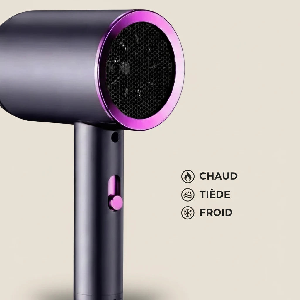 Professional Salon Hair Dryer with Ionic & Heat Protection Portable for Home Hotel Travel-For Household & Hotel Use