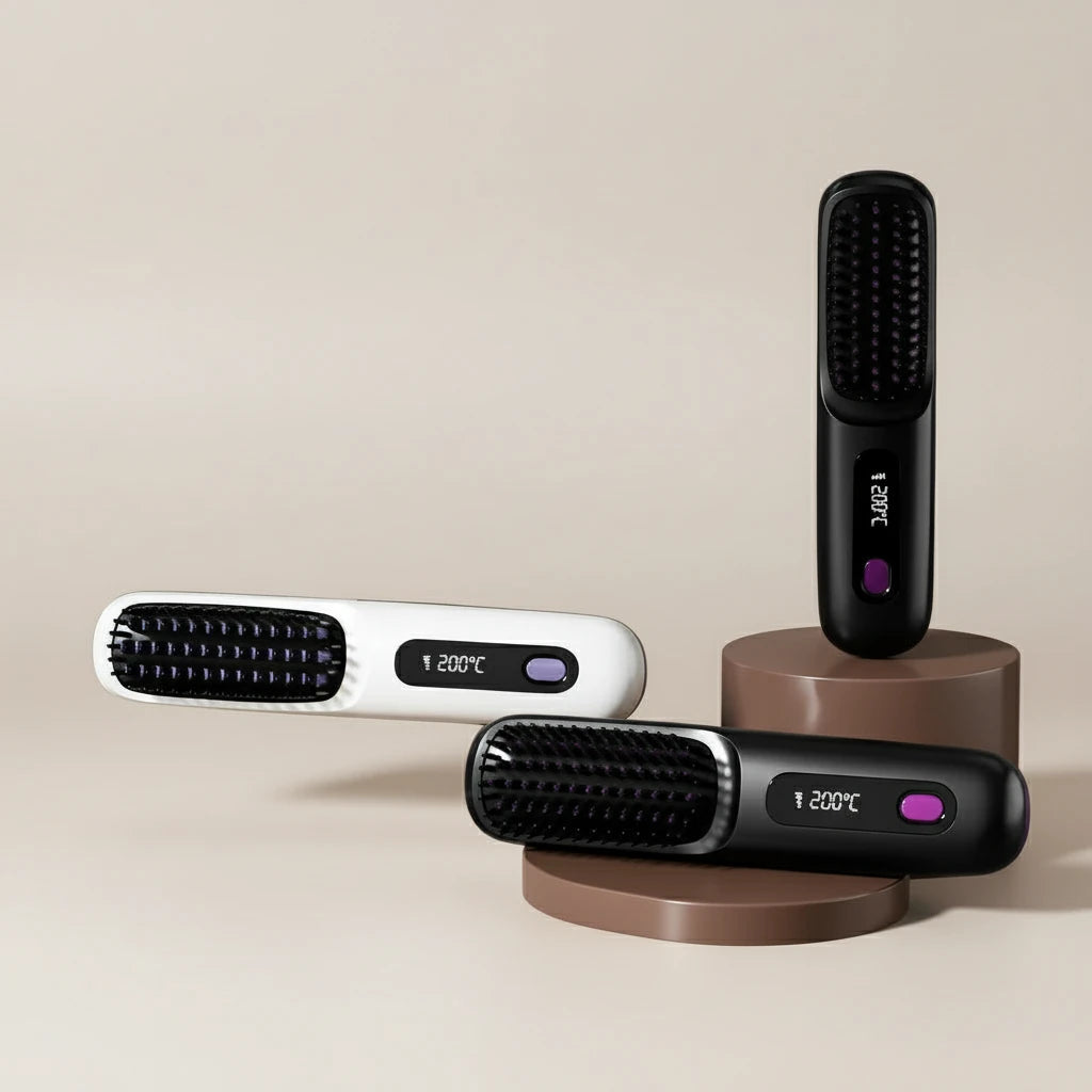 Brosse Chauffante Sans Fil