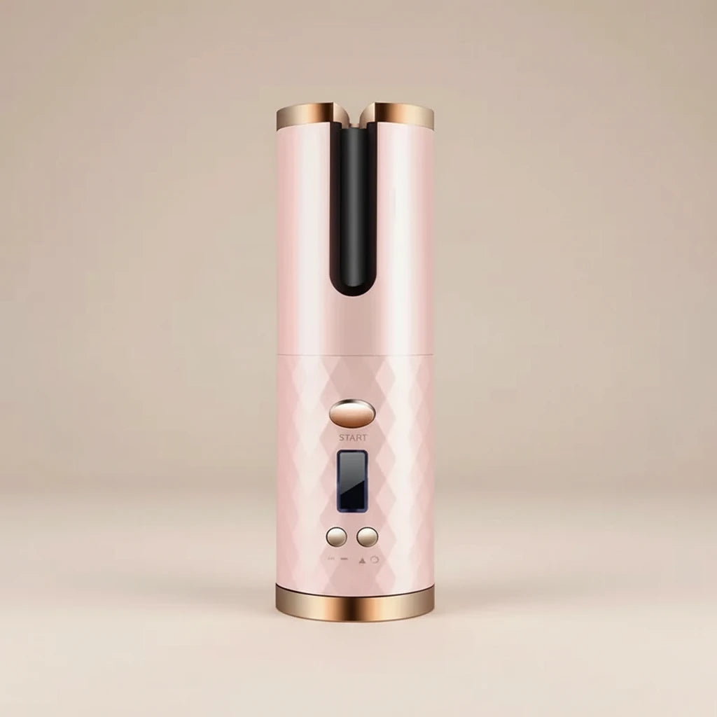 Portable Wireless Automatic Hair Curler 3 Color Options USB Charging Anti-Scalding Hair Curling Iron for Styling