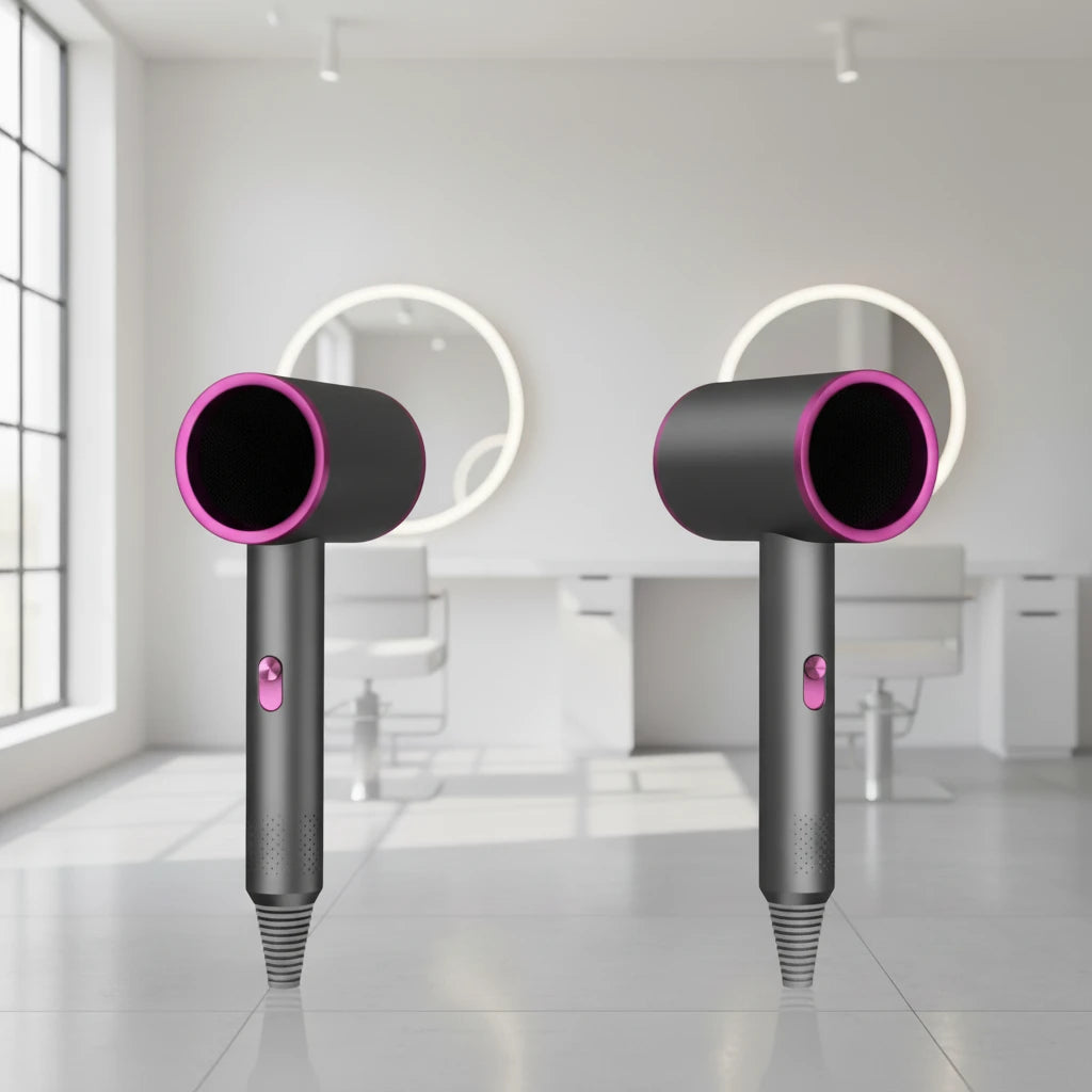 Professional Salon Hair Dryer with Ionic & Heat Protection Portable for Home Hotel Travel-For Household & Hotel Use