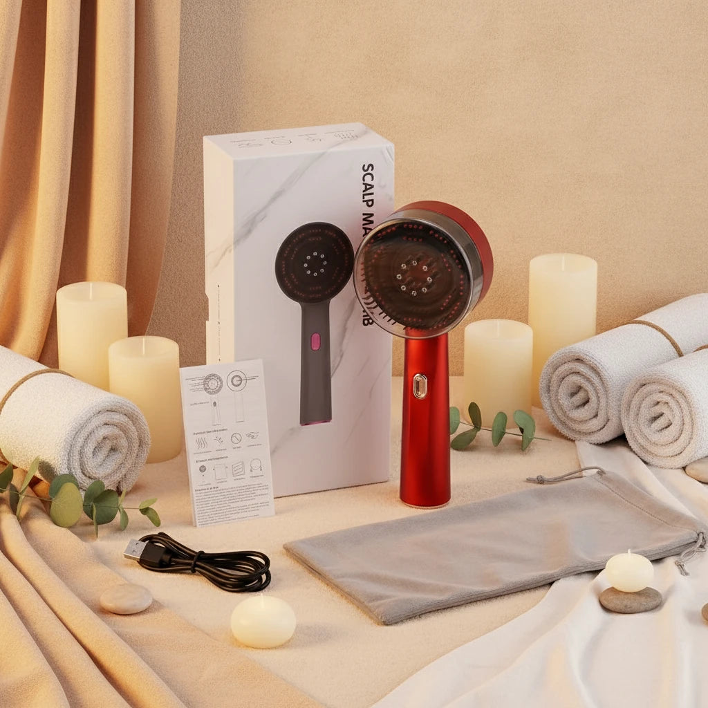 Peigne de Massage Pour Cuir Chevelu